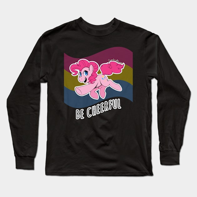 MLPRIDE Pinkie Pie // Pansexual Long Sleeve T-Shirt by OverlordNeon